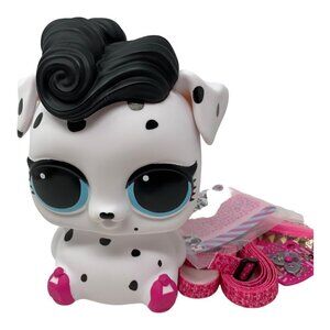 LOL Surprise Piggy Coin Bank Backpack Dalmatian Dog Puppy 1